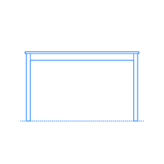 Furniture Dining Tables Ikea Ingo Table Stencil Svg Design File, Free Vectors File